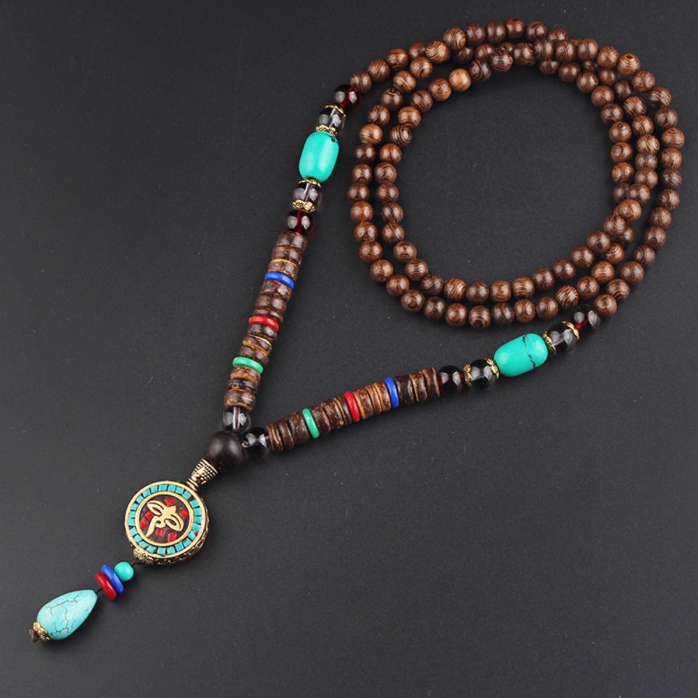 Women Accessories Nepal - Charmante Trendige Schlüsselbein-Kette Ethnisches Buddhistisches Kleidungszubehör