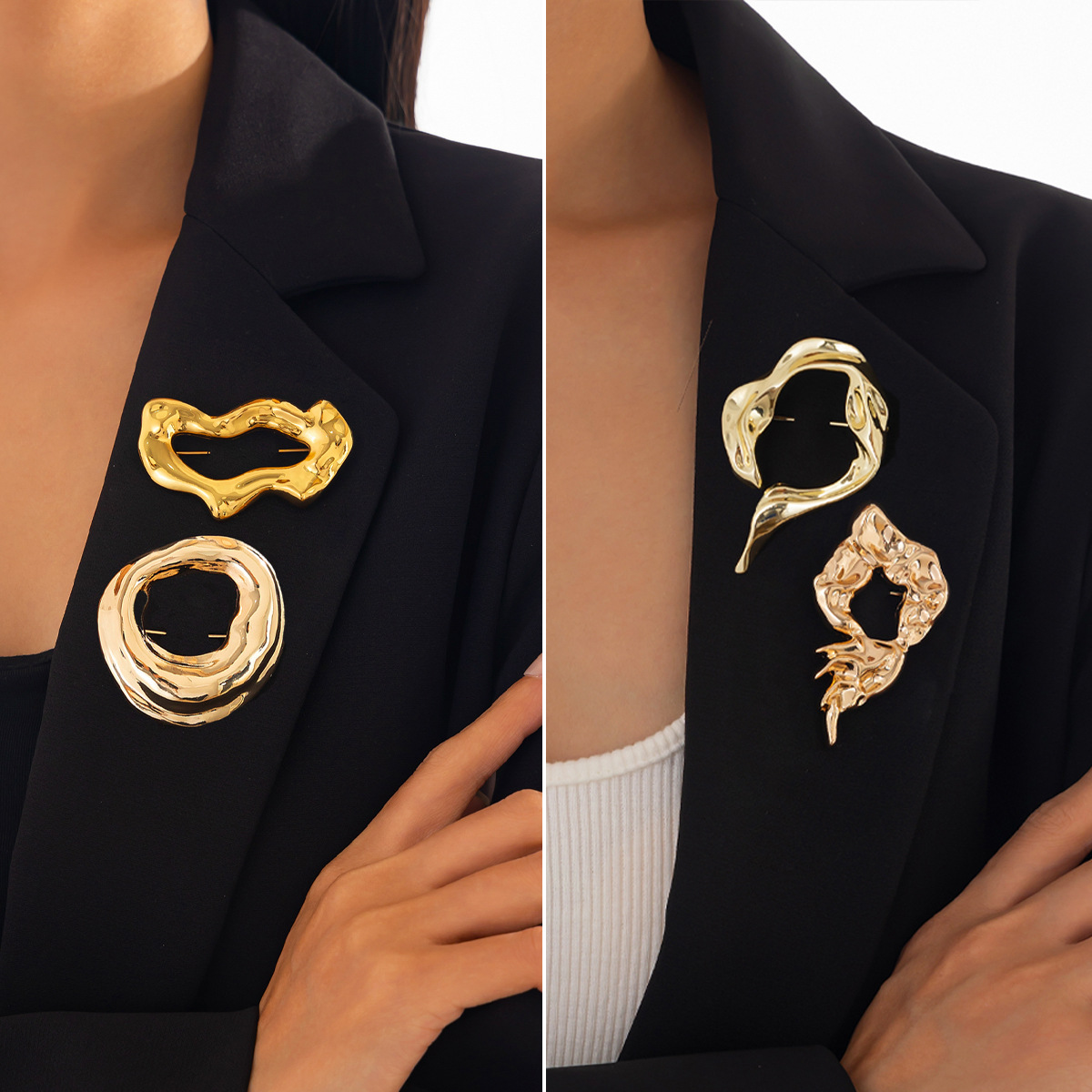 Women'S Accessories And Jewelry - Neue Modische Unregelmäßige Broschen für Frauen