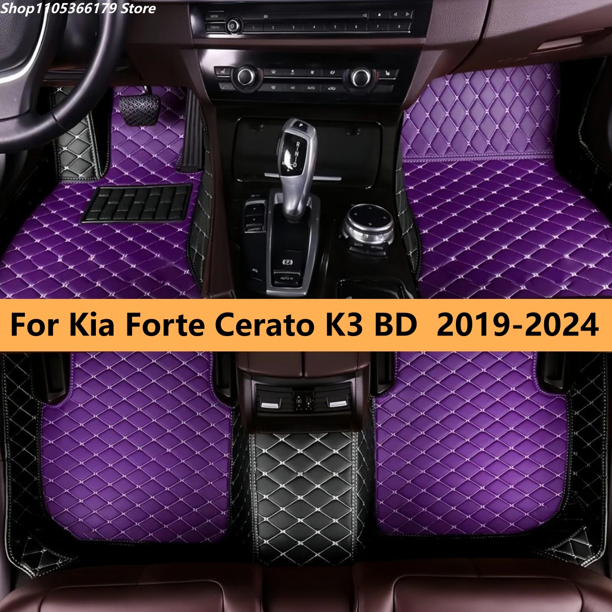 Women Accessories Bd - Maßgeschneiderte Auto-Fußmatten passend für Kia Forte