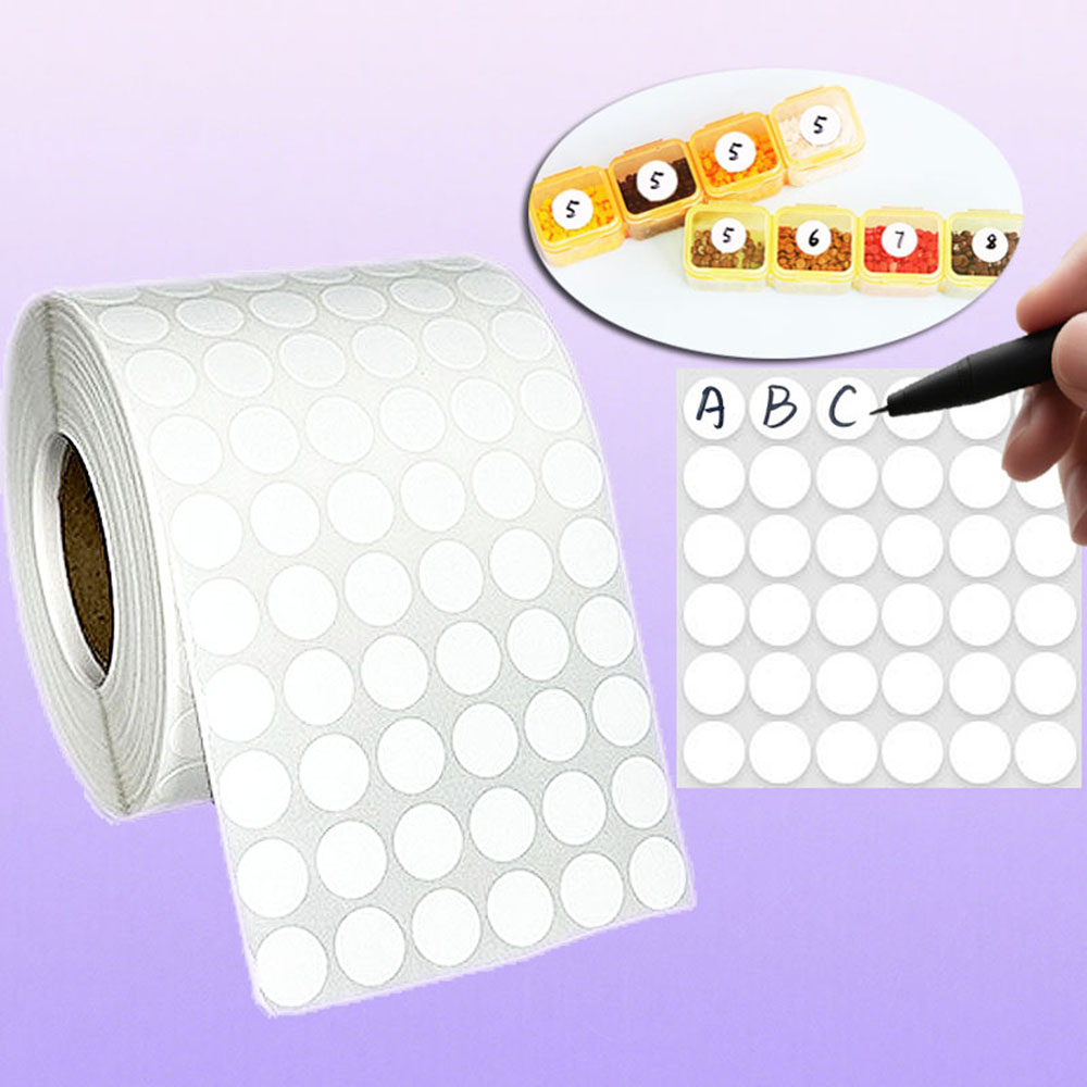 Women Accessories Box - Diamant-Malwerkzeuge, runde Etikettenaufkleber für Diamantmalerei, Aufbewahrungsbox,