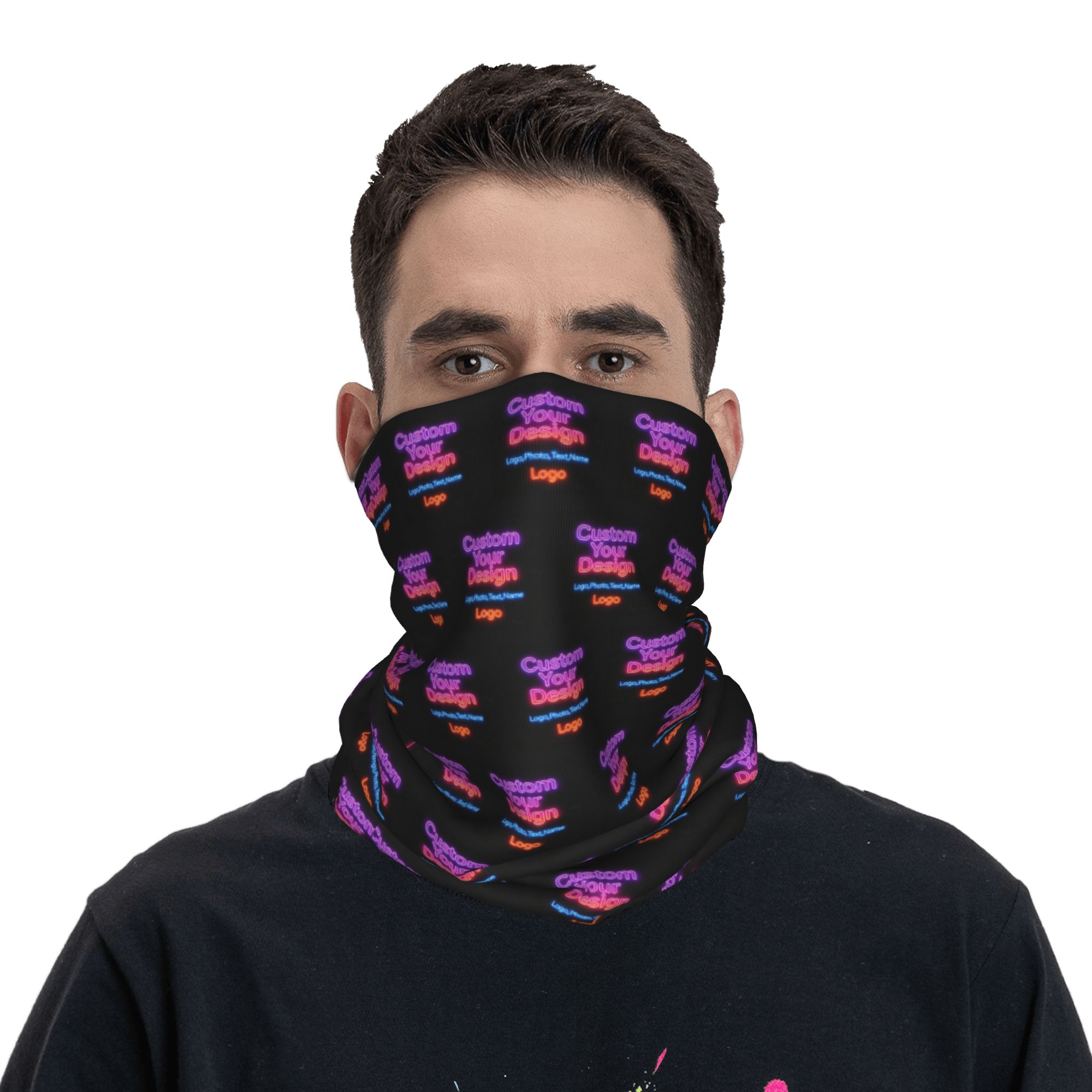 Women Accessories Logo Design - Individuell Gestalteter Bandana-Halswärmer mit Eigenem Logo