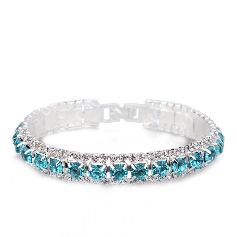 Women'S Accessories Amazon - Amazon, Strass-Armband für Damen, Braut-Volldiamant-Armband, Hochzeits-Accessoires,