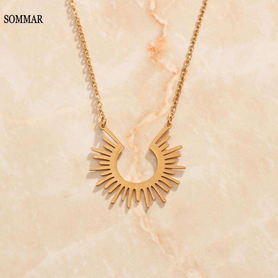 Women'S Accessories Online Shopping - Sommar Online-Shopping Indien vergoldete Frauen Halsketten