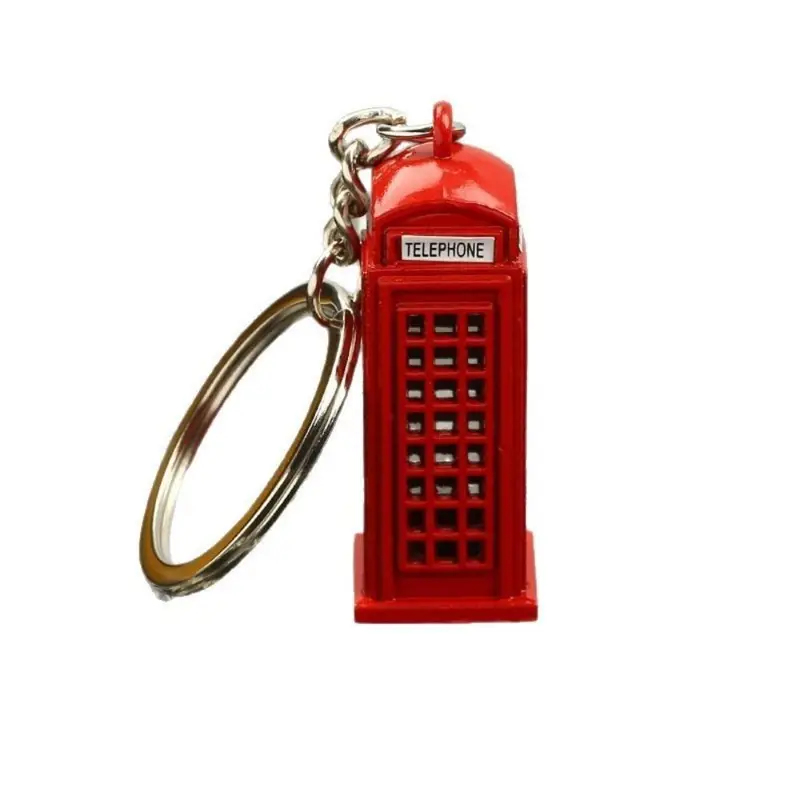 Women'S Accessories Gift Ideas - Kreativer Zinklegierung England Schlüsselanhänger Taschenzubehör Vintage