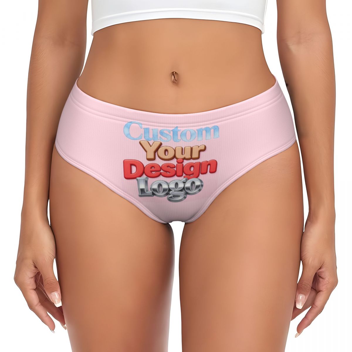 Women Accessories Logo Design - Maßgefertigte Damen-Unterwäsche mit Eigenem Design-Logo, Dehnbare