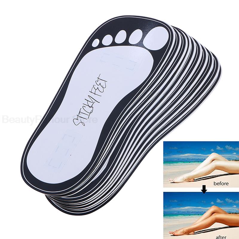 Women Accessories Combo - 20 Stück Einweg-Sonnenbank-Slipper für Damen, klebrige