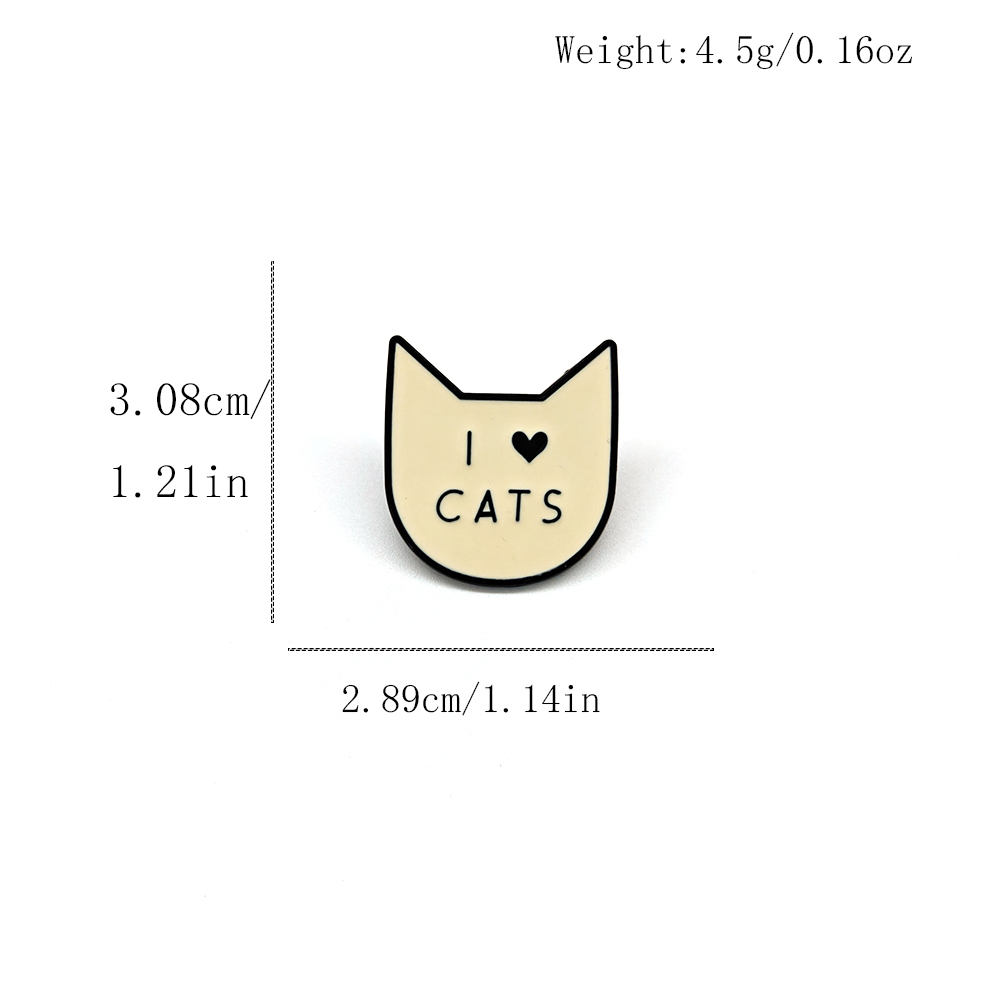 Nette Cartoon ICH Liebe Katze  – Women Accessories Picture Bewertung und Preis