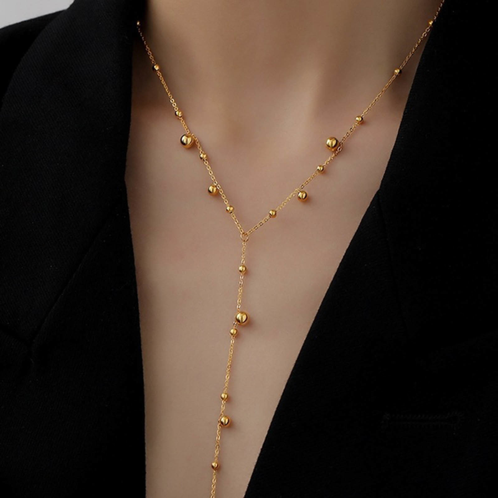 Zierliche Y-Halsketten für Dam – Charm Necklace Dainty Bewertung und Preis