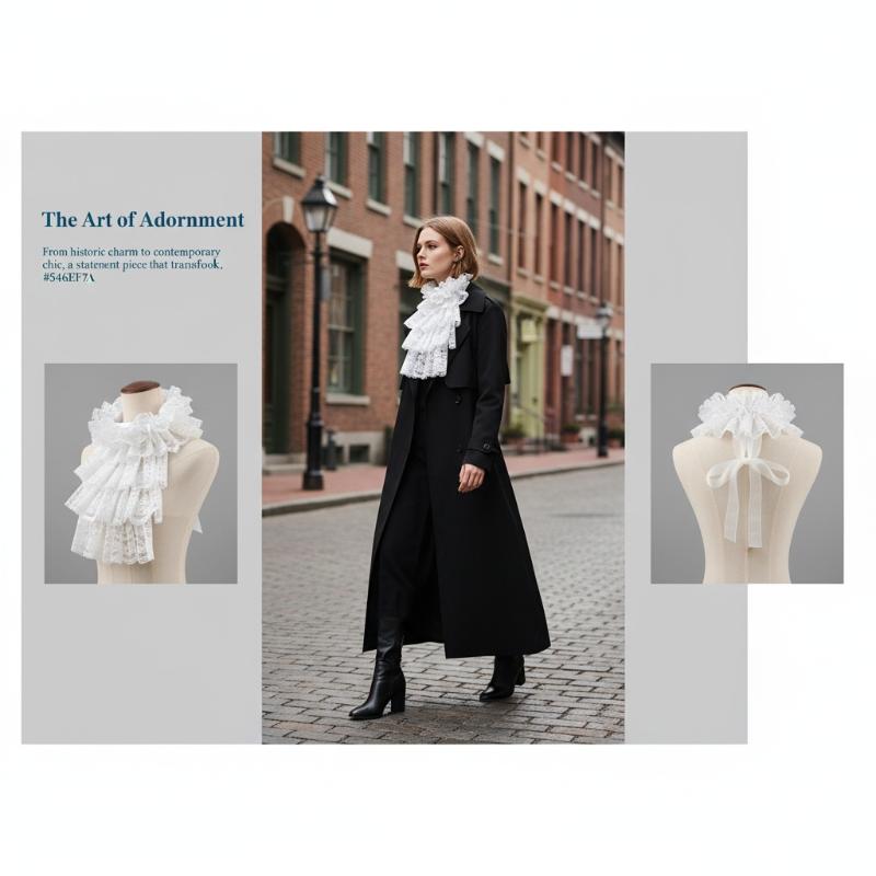 Elegantes Abnehmbares Spitzen- – Women'S Victorian Era Accessories Bewertung und Preis