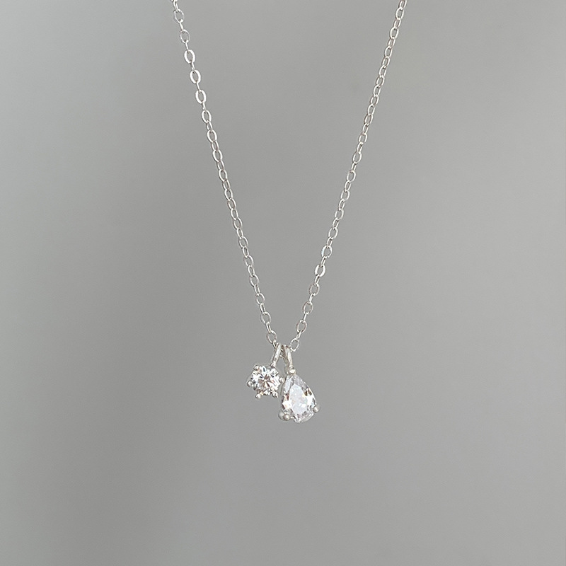 Mini glänzende zarte 925er Ste – Charm Necklace Dainty Bewertung und Preis
