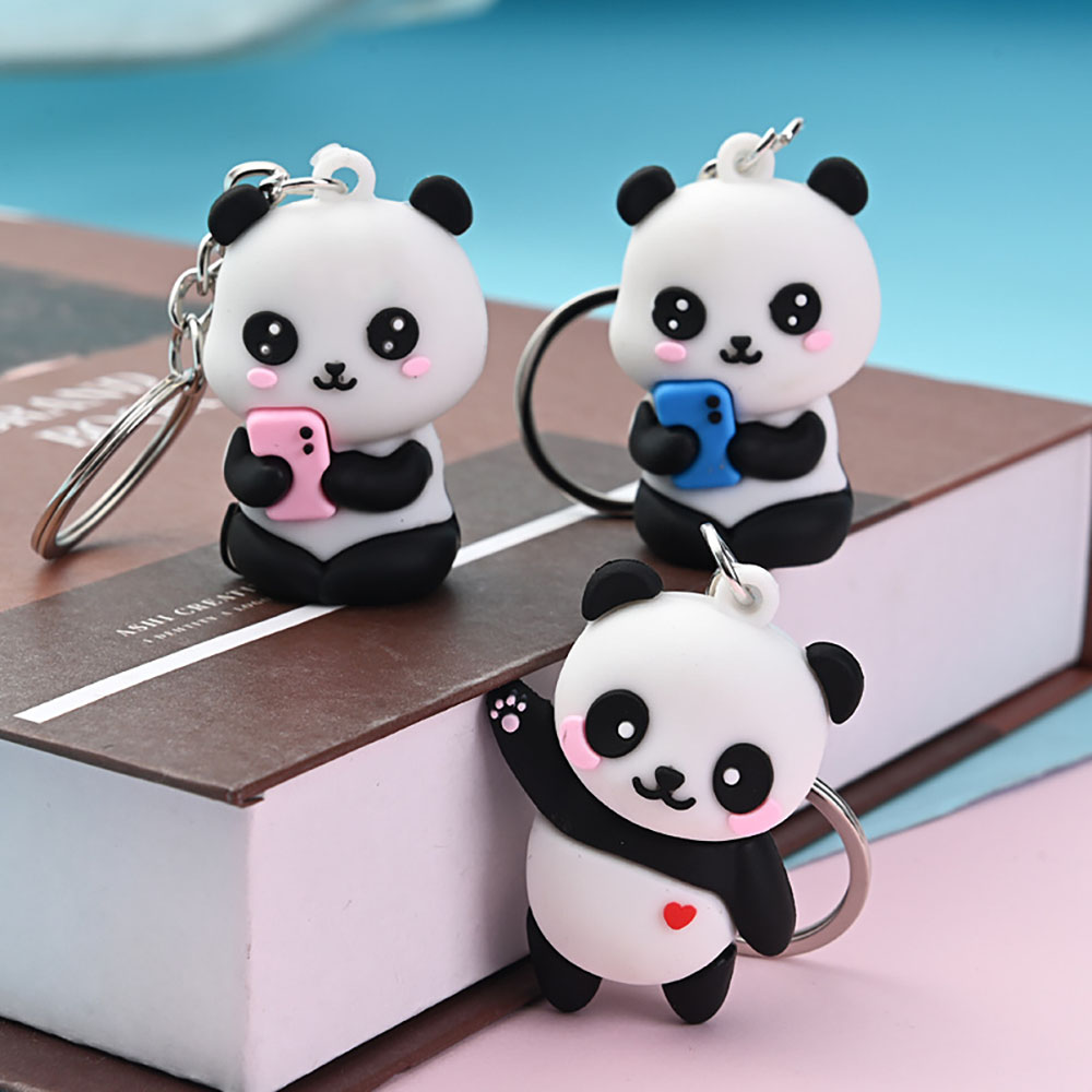 Niedlicher Cartoon-Panda-Paar- – Women'S Accessories Gift Ideas Bewertung und Preis