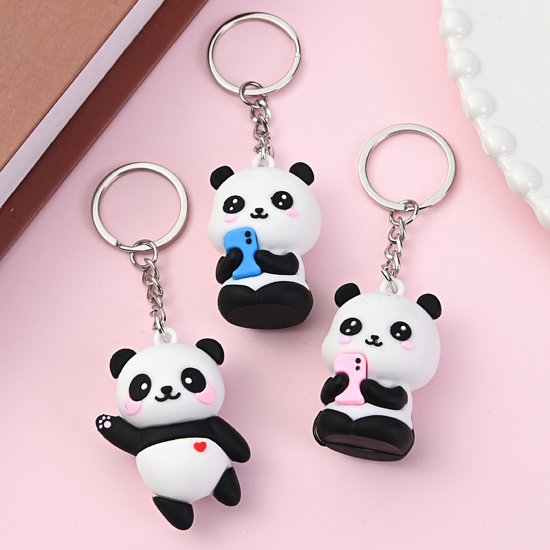 Niedlicher Cartoon-Panda-Paar- – Women'S Accessories Gift Ideas Bewertung und Preis