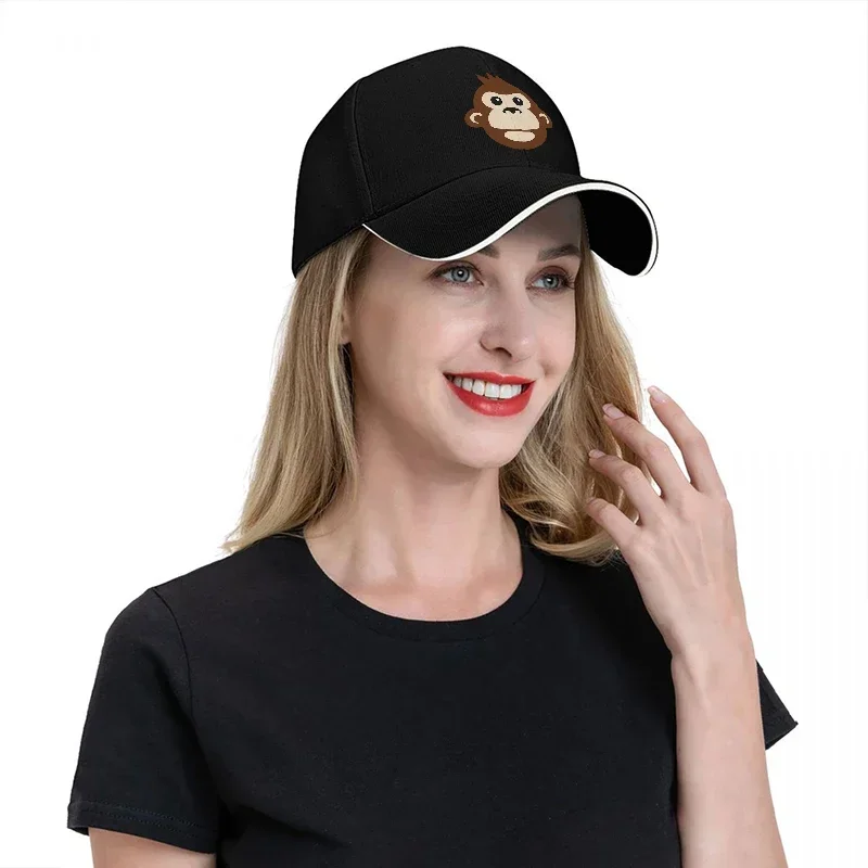 Neue Baseballkappe mit Affenge – Women Accessories Logo Design Bewertung und Preis