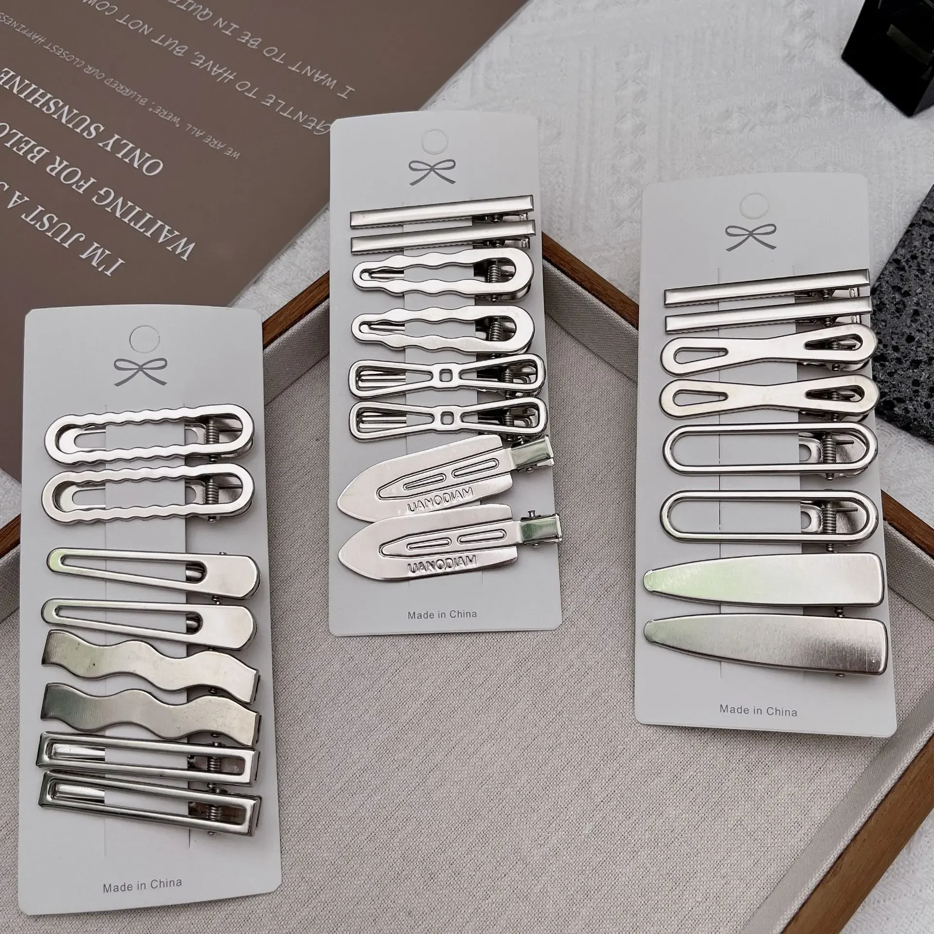 Splitter Metall Haarspangen Fr – Women Accessories Combo Bewertung und Preis