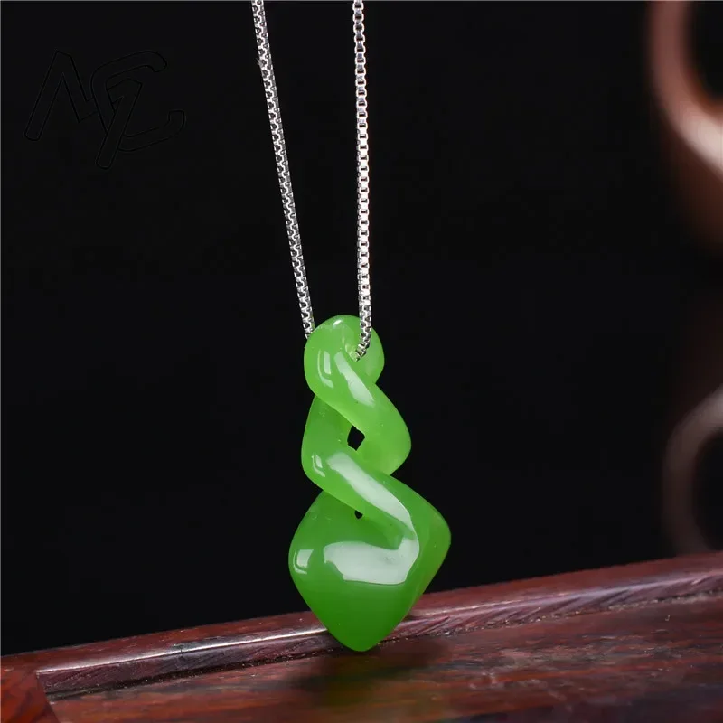Natürliche Hetian Jade grüne F – Women Accessories For Hand Bewertung und Preis