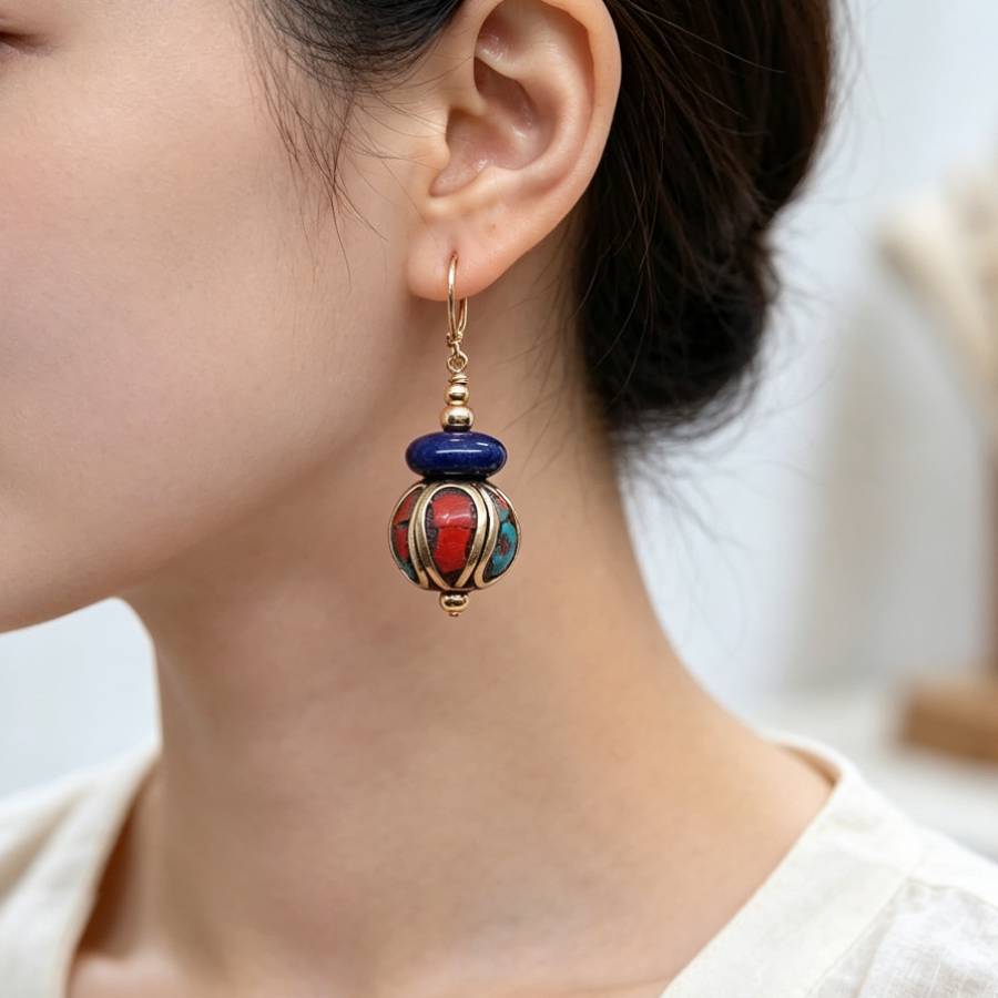 Handgefertigte Nepal Blaue Lap – Women Accessories Nepal Bewertung und Preis