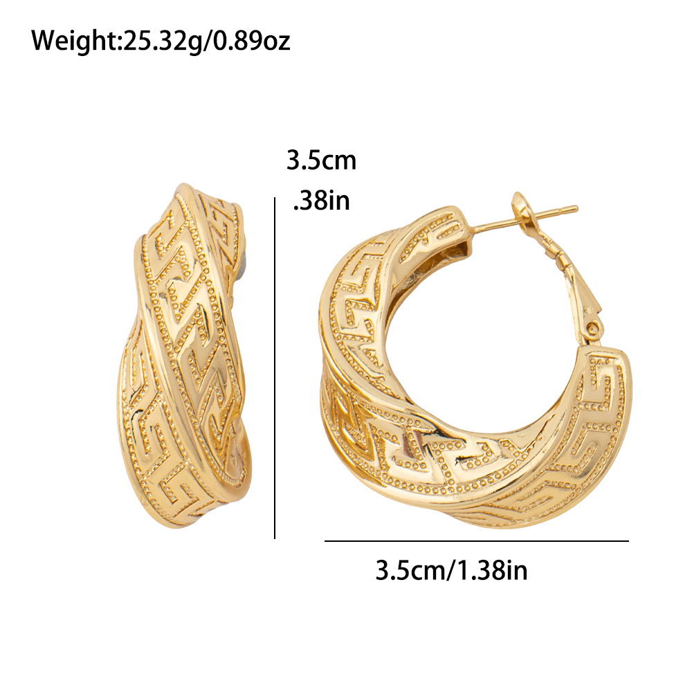 Dubai 18k Vergoldete Unregelmä – Women Accessories Dubai Bewertung und Preis