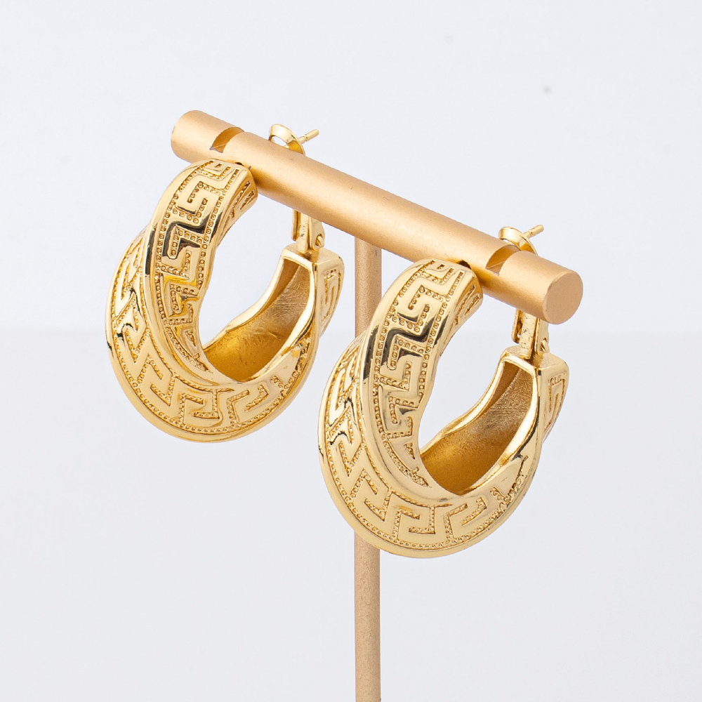 Dubai 18k Vergoldete Unregelmä – Women Accessories Dubai Bewertung und Preis