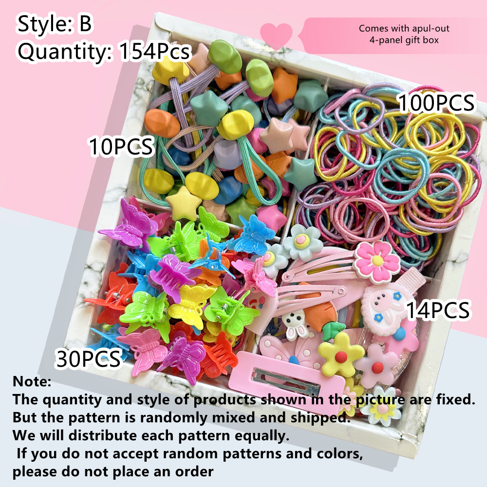 Niedliche Haarschmuck-Set für  – Women Accessories Box Bewertung und Preis