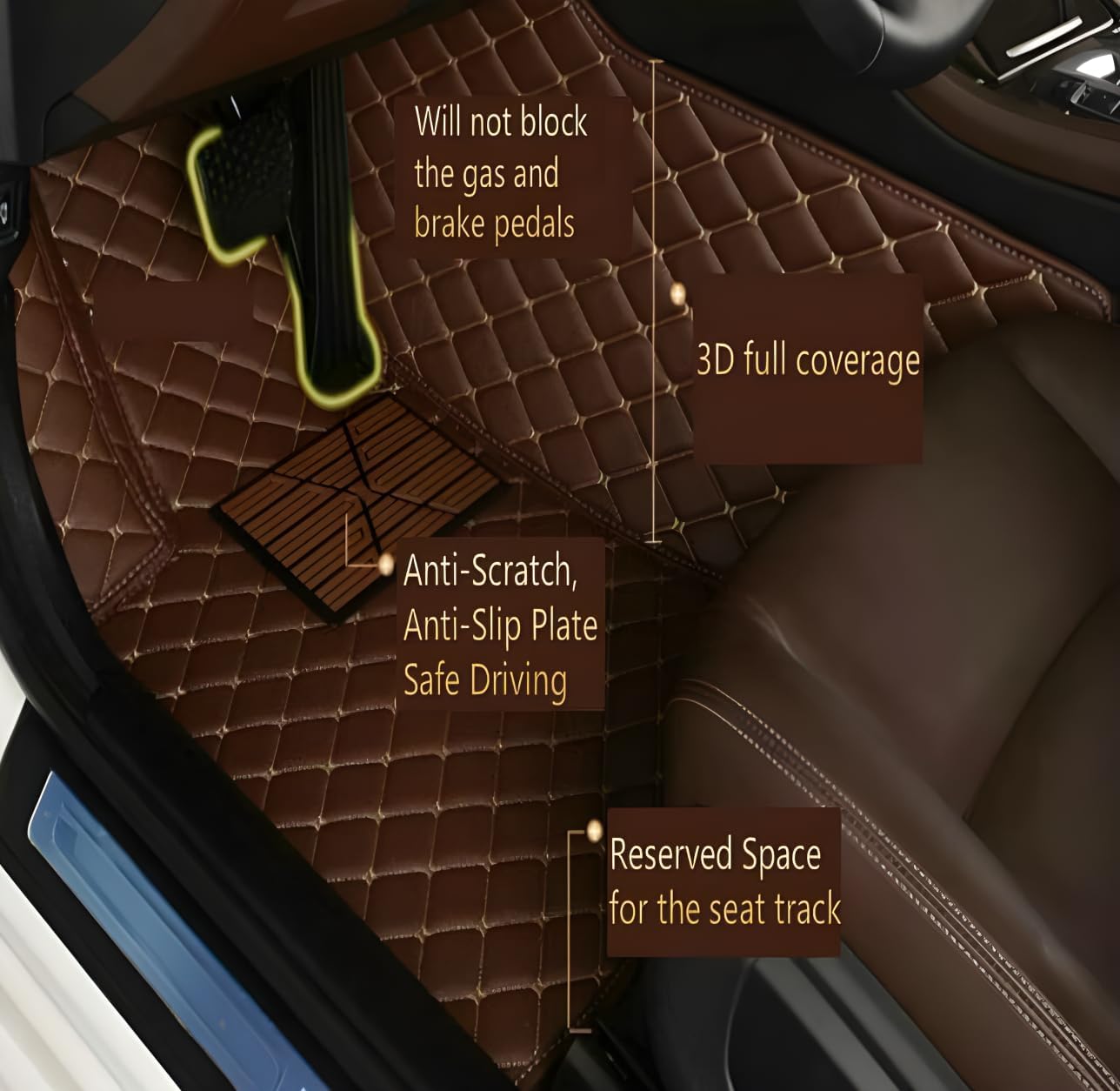 Maßgeschneiderte Auto-Fußmatte – Women Accessories Bd Bewertung und Preis