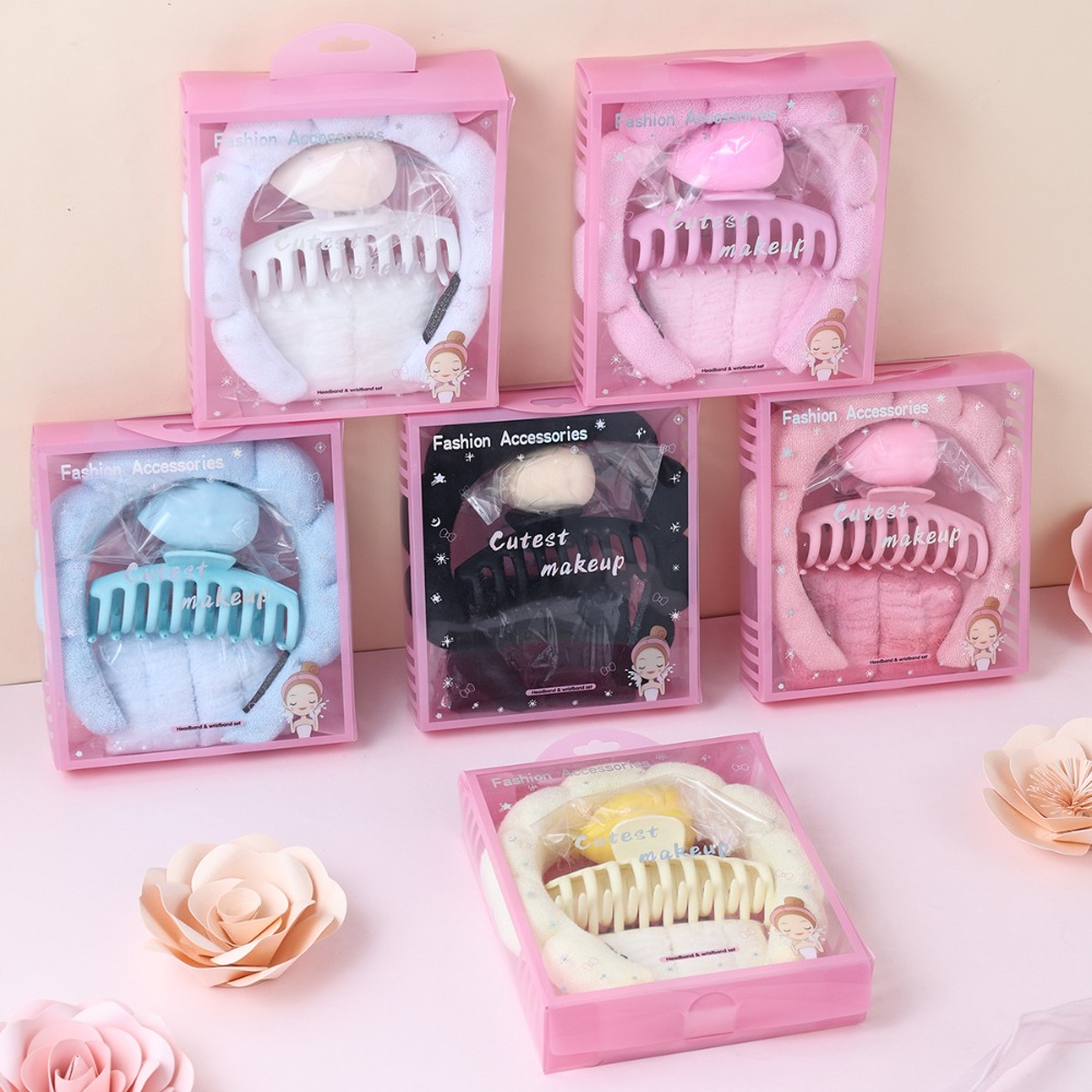 5-teiliges Set: Haarband, Armb – Women Accessories Box Bewertung und Preis