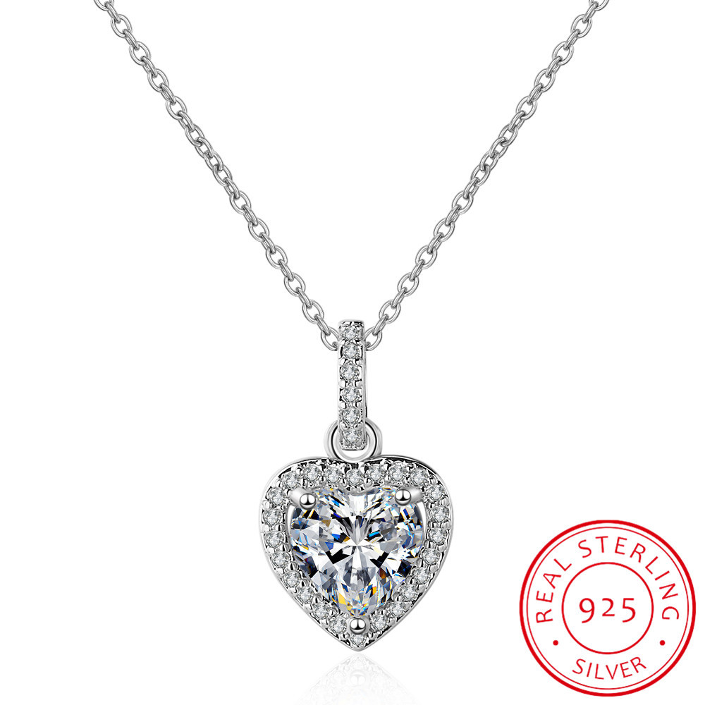 Hochwertige 925er Sterlingsilb – Charm Necklace Dainty Bewertung und Preis