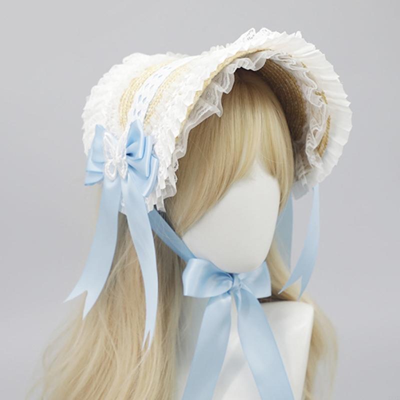 Y3NE Victorian Lace Bonnet für – Women'S Victorian Era Accessories Bewertung und Preis