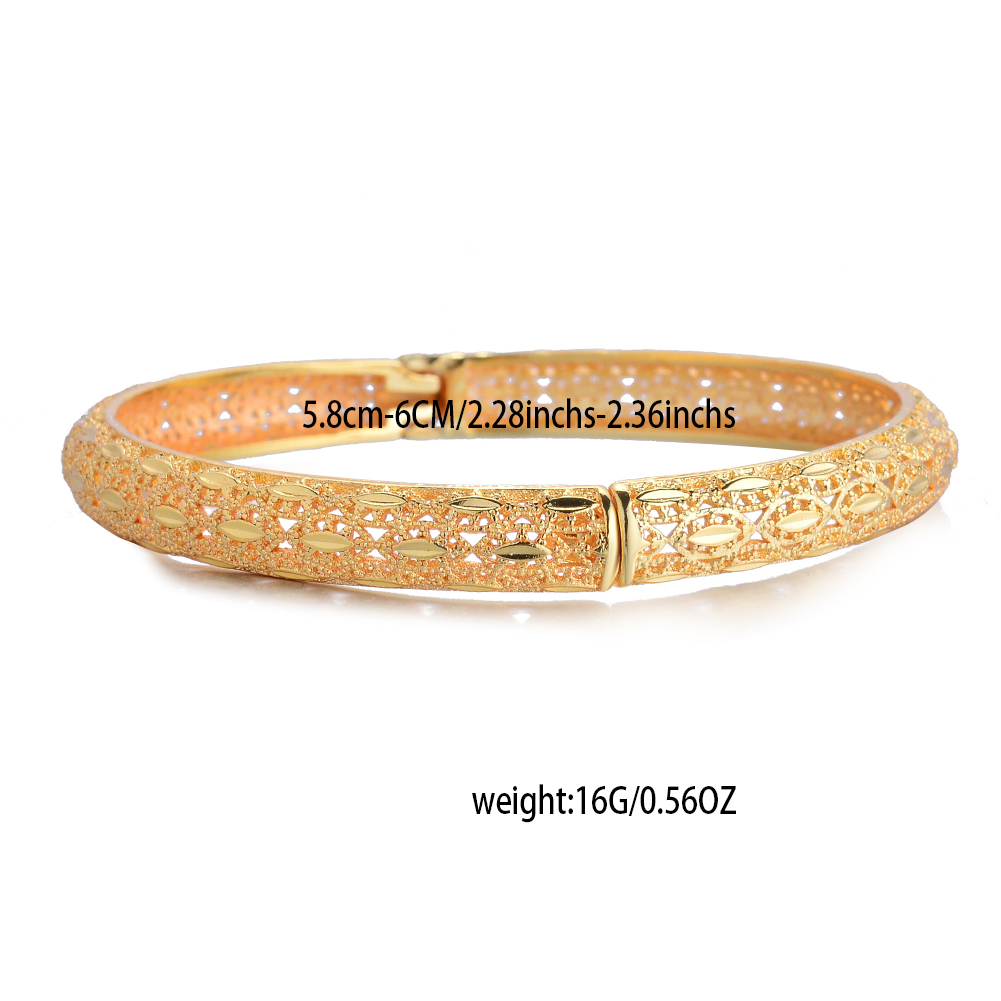 Dubai Trendy 24K vergoldete Ar – Women Accessories Dubai Bewertung und Preis