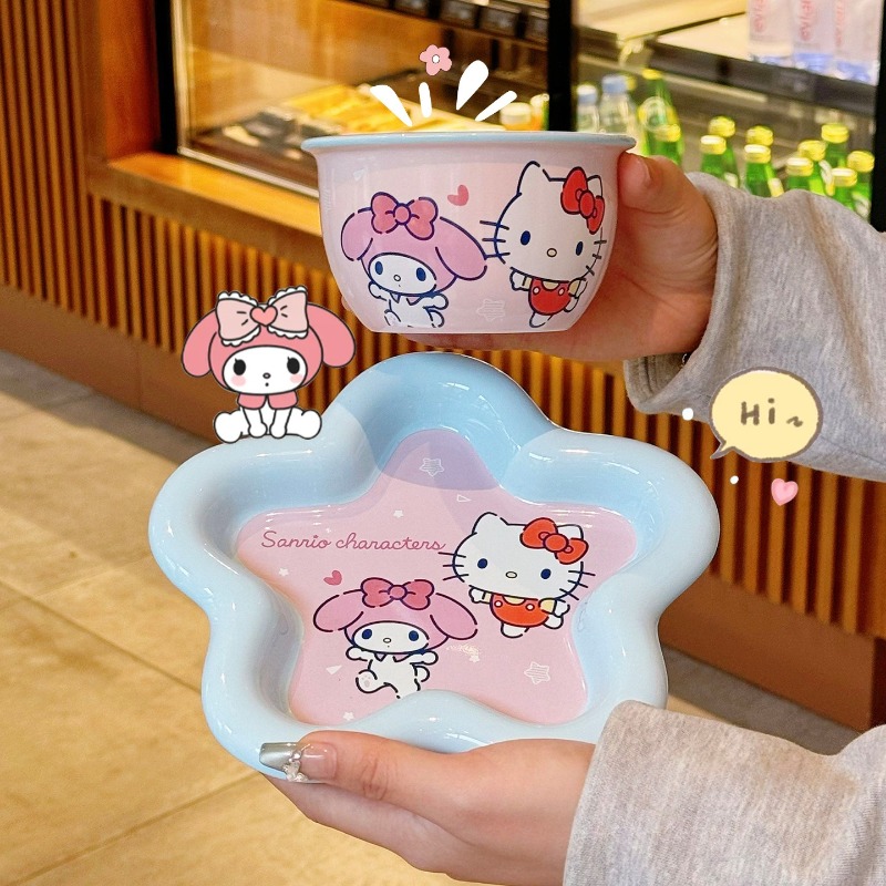 Cartoon-Katzen-Druck Keramik-G – Women Accessories Combo Bewertung und Preis
