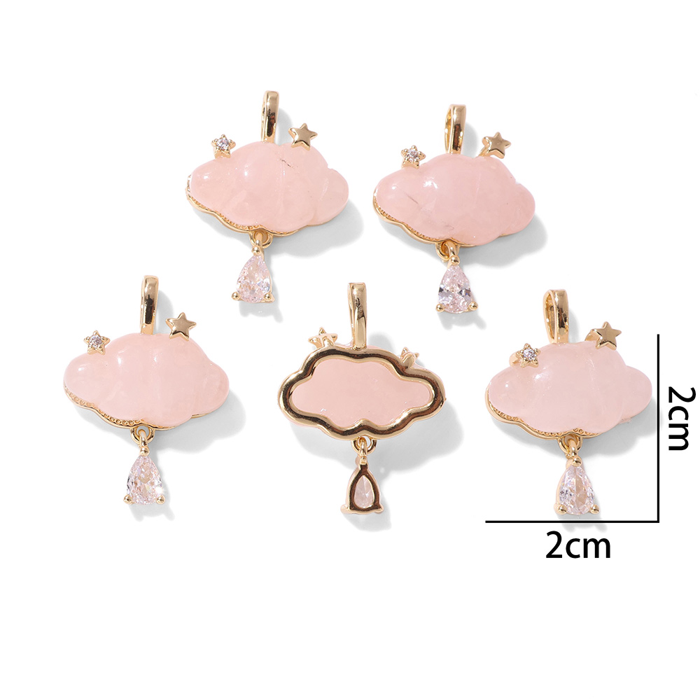 1 Stück Naturstein-Quarz-Anhän – Charm Necklace Dainty Bewertung und Preis