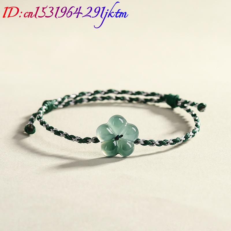 Burmesisches Jadeit-Blumenarmb – Women Accessories Bracelet Bewertung und Preis