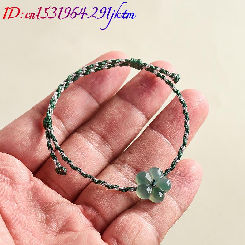 Burmesisches Jadeit-Blumenarmb – Women Accessories Bracelet Bewertung und Preis