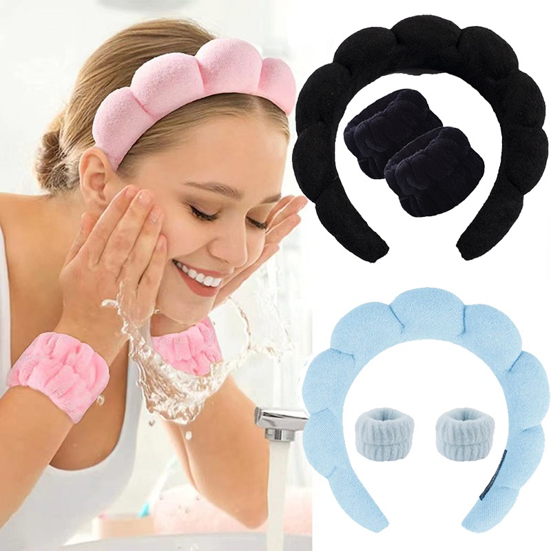 3 Teile/satz Make-Up Stirnband – Women Accessories Combo Bewertung und Preis