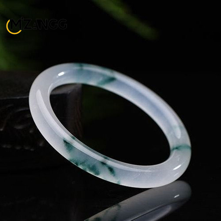 Natürliche grüne Jadeit Armrei – Women Accessories For Hand Bewertung und Preis