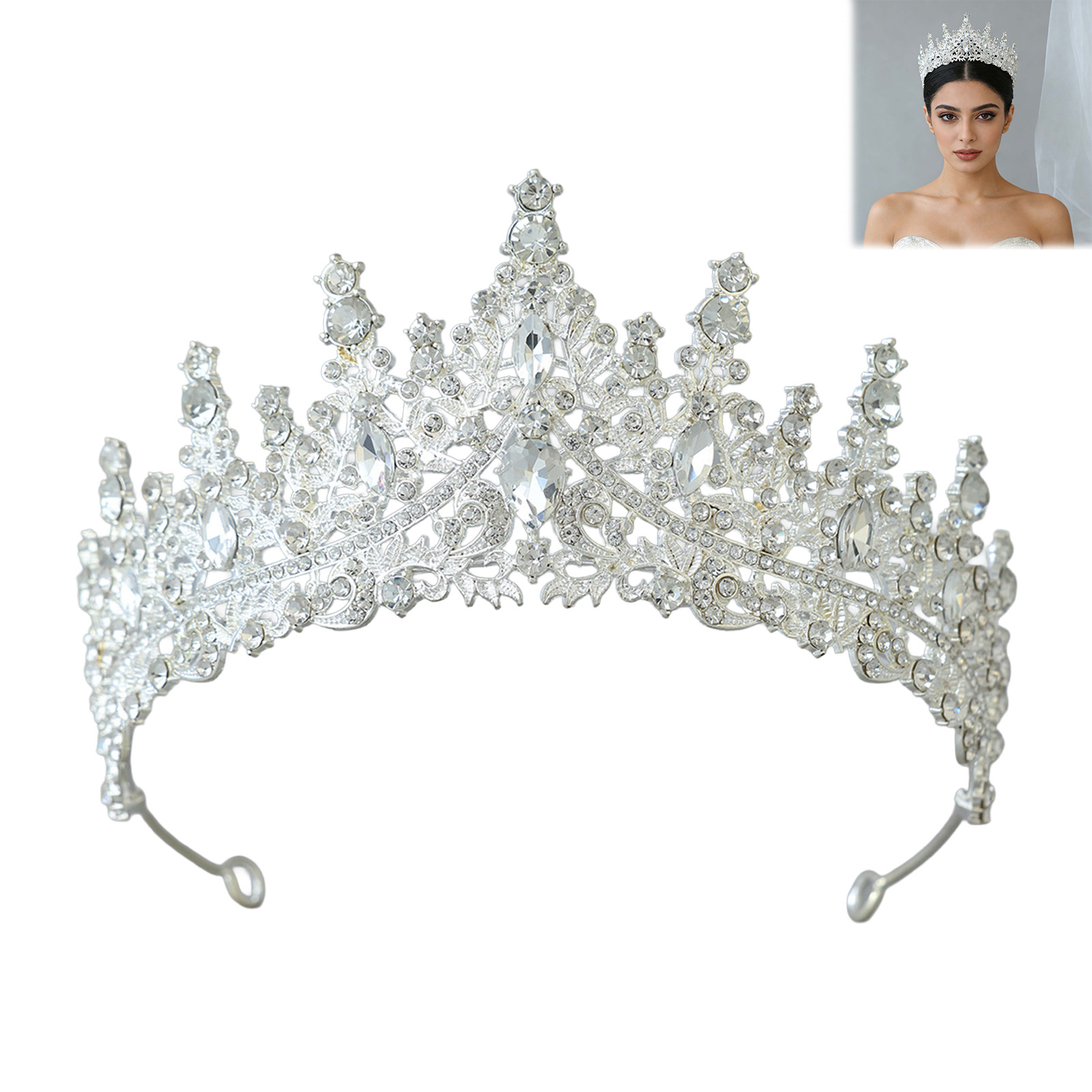 Braut-Kopfschmuck Funkelnde St – Women'S Accessories And Jewelry Bewertung und Preis