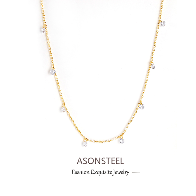 ASONSTEEL Luxus Edelstahl Rund – Charm Necklace Dainty Bewertung und Preis