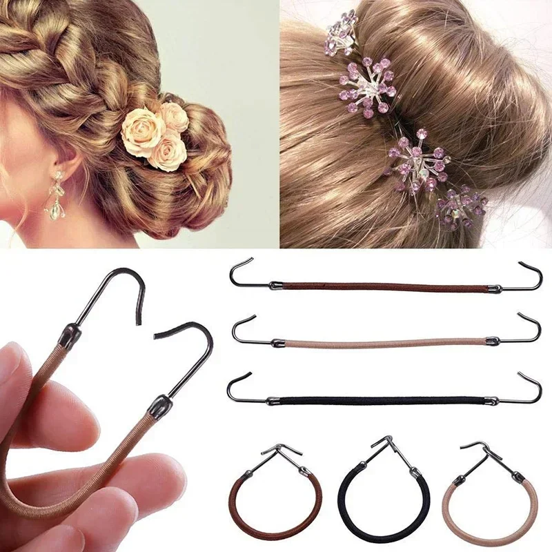 5/10PCS Pferdeschwanz Gummi El – Women Accessories Combo Bewertung und Preis