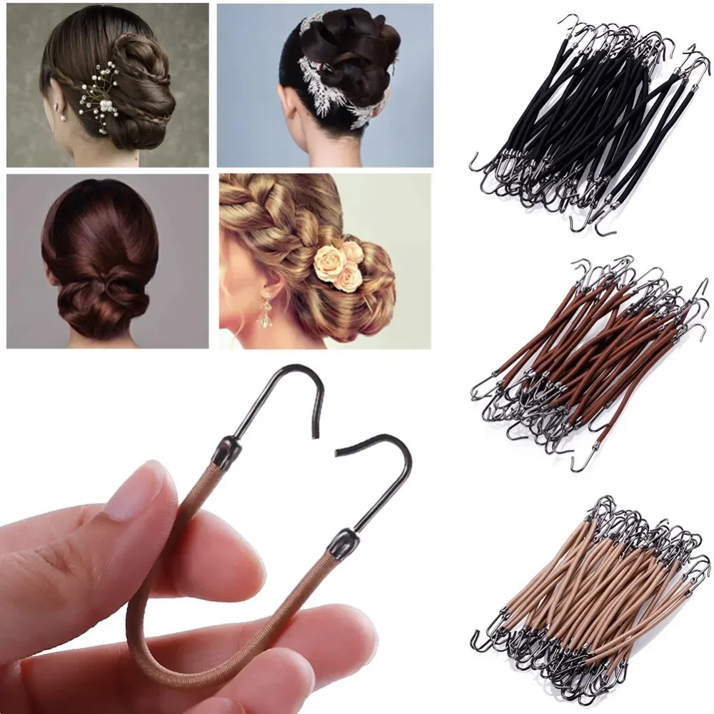 5/10PCS Pferdeschwanz Gummi El – Women Accessories Combo Bewertung und Preis