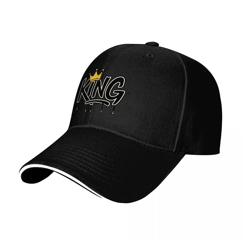 Neue Baseballkappe mit KING Cr – Women Accessories Logo Design Bewertung und Preis